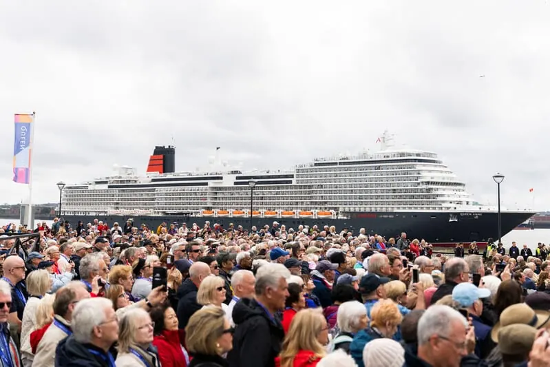 The historic naming ceremony of Queen Anne